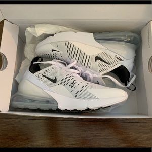 Nike AirMax 270 white and black